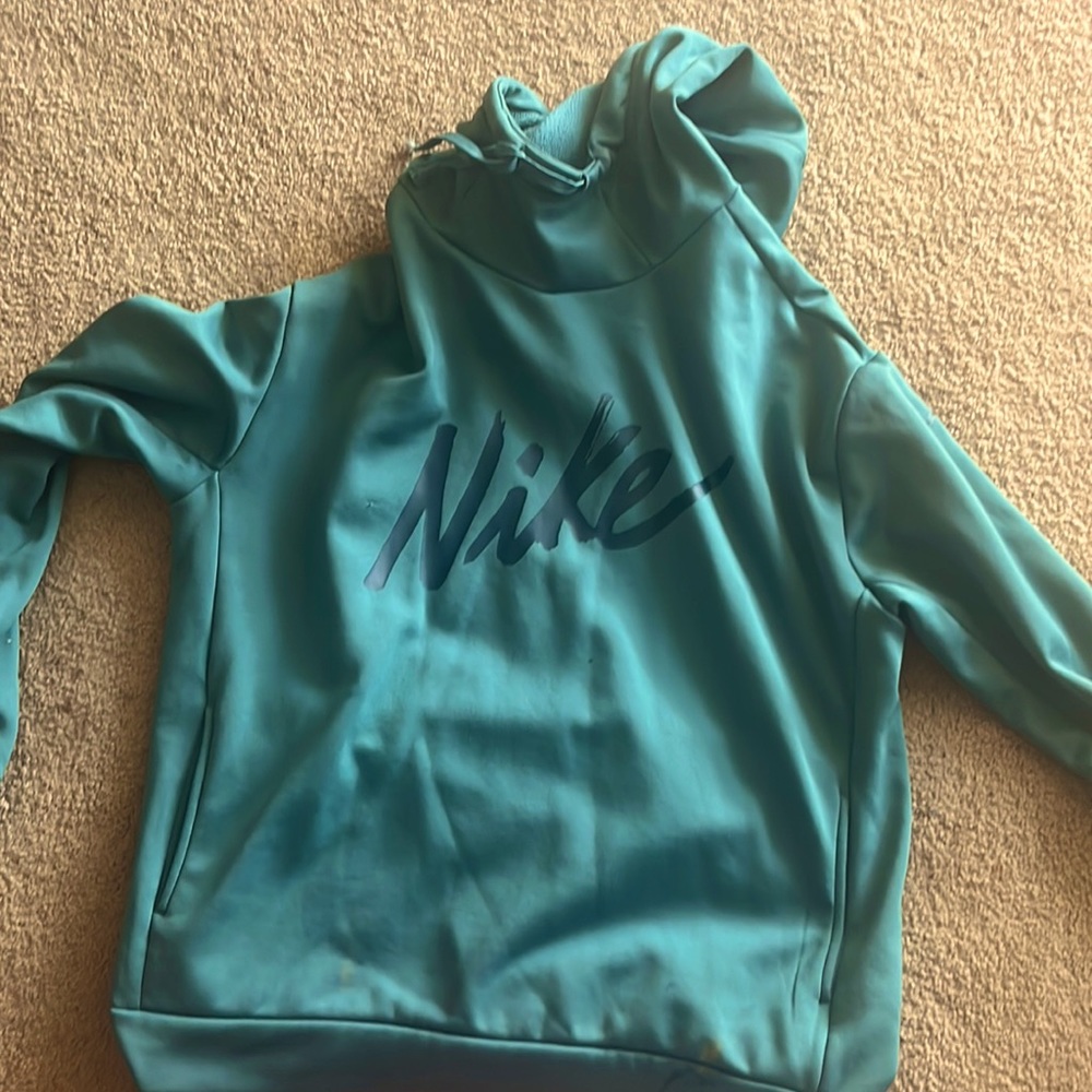 Nike turquoise sweatshirt